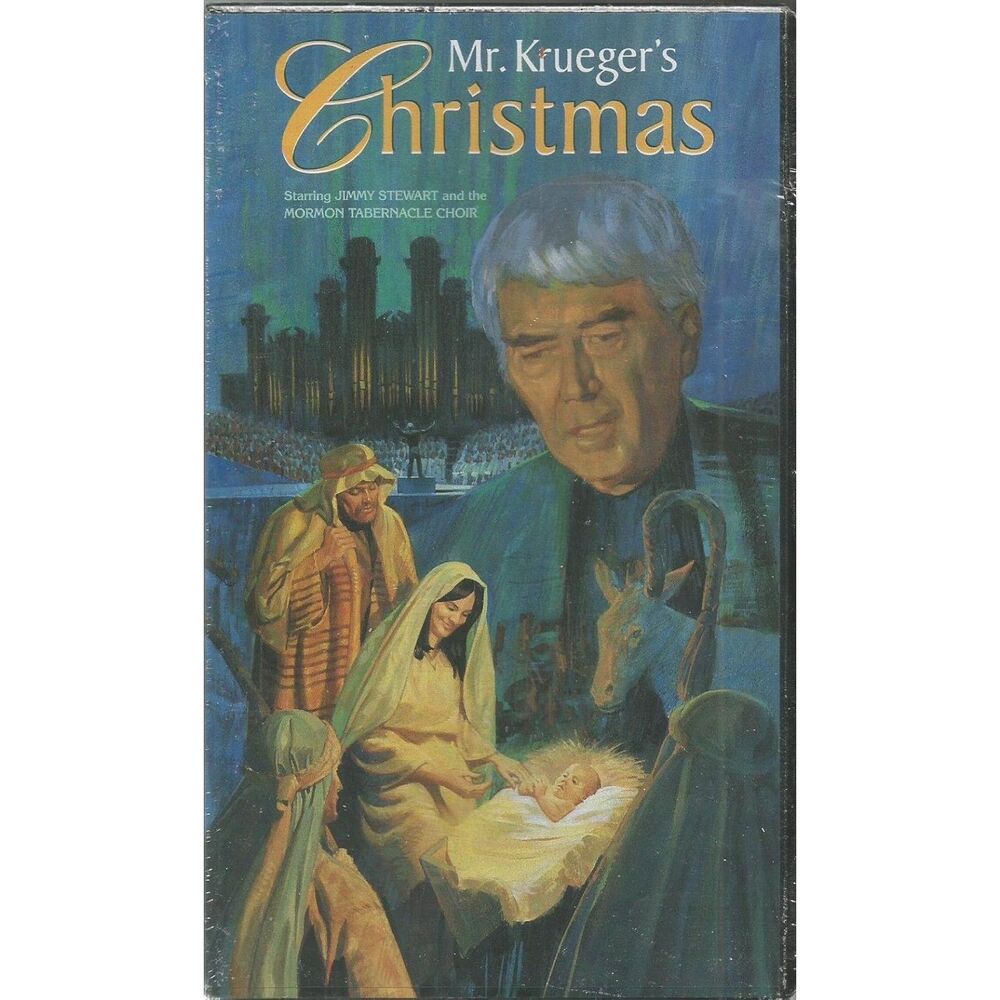 Mr. Krueger's Christmas Jimmy Stewart VHS new